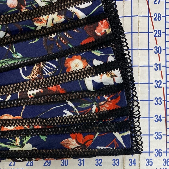 foxiedox Dress Womens Extra Extra Small Petite Blue Bryonia Mini Sleeveless - Picture 13 of 15